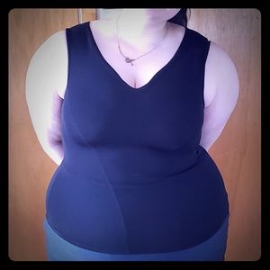 Black top with back lacing